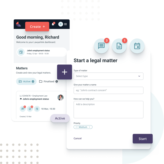 Get instant legal service with Lawyerlink